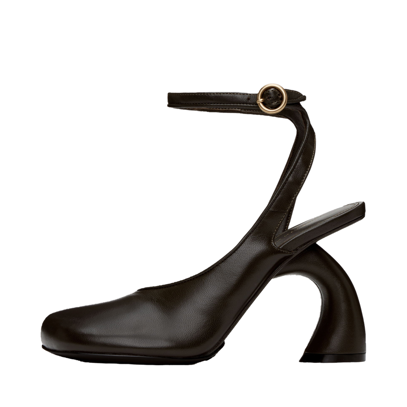 Superge in čevlji Dries Van Noten Dries Van Noten Asymmetrical Slingback Pumps Rjava | WS251-676-112