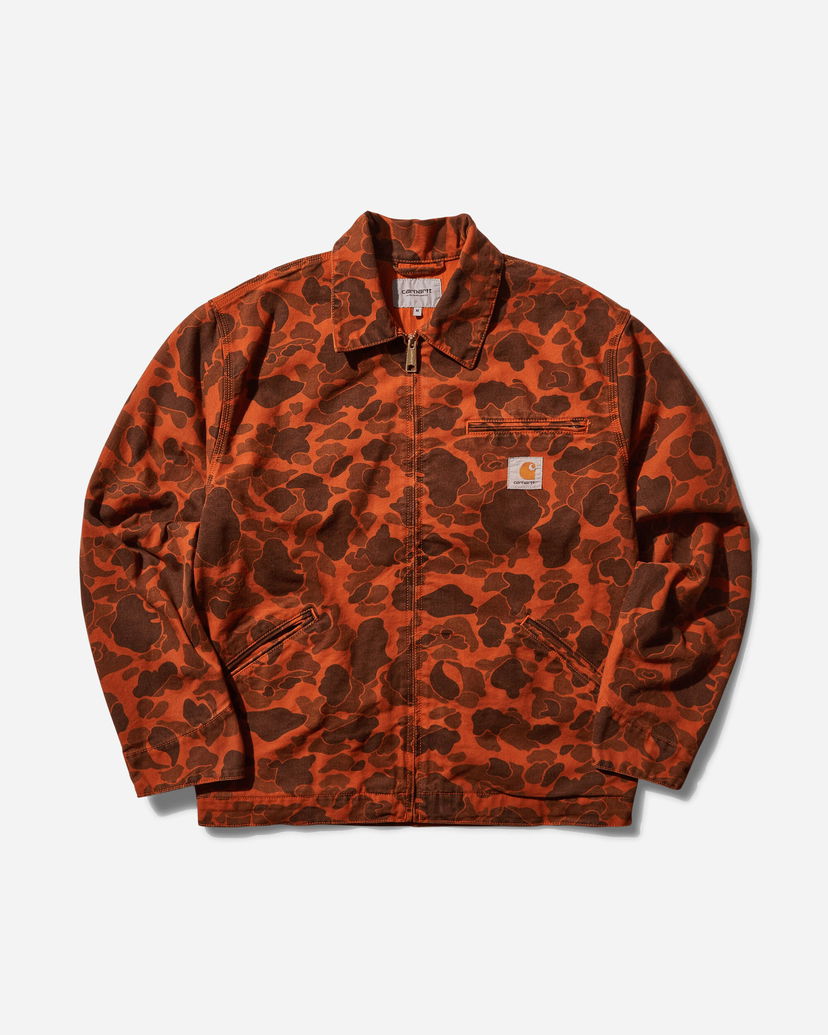 Jakna Carhartt WIP Duck Detroit Jacket Camo Duck Green / Turmeric Bordo | I034281 2FAGD