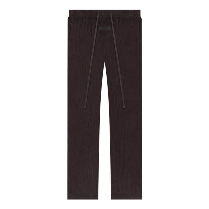 Hlače Fear of God Fear of God Essentials Relaxed Trousers Rjava | FOG-SS23-021
