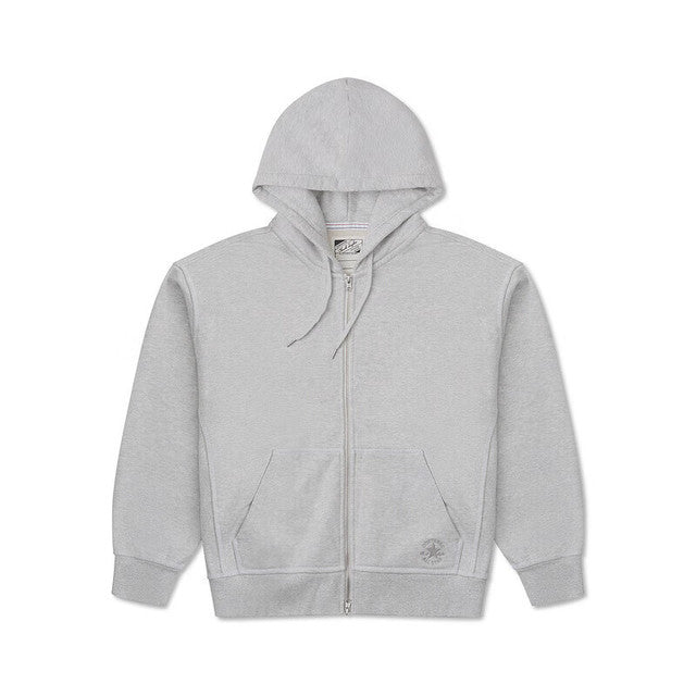 Pulover Converse Classic Retro Sports Full Zip Hoodie Siva | 10026899-A03