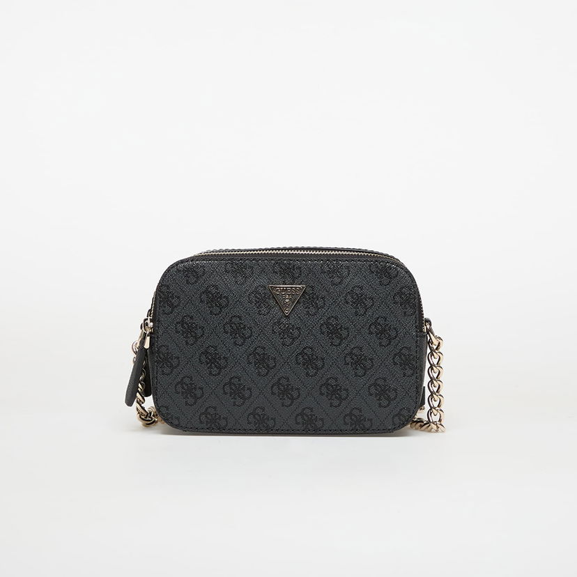Torba za čez ramo GUESS Noelle Ii Logo Crossbody Camera Bag Črna | HWBG9672140-CLO