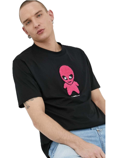 Majica GCDS Cotton Tee Črna | SS23U130183