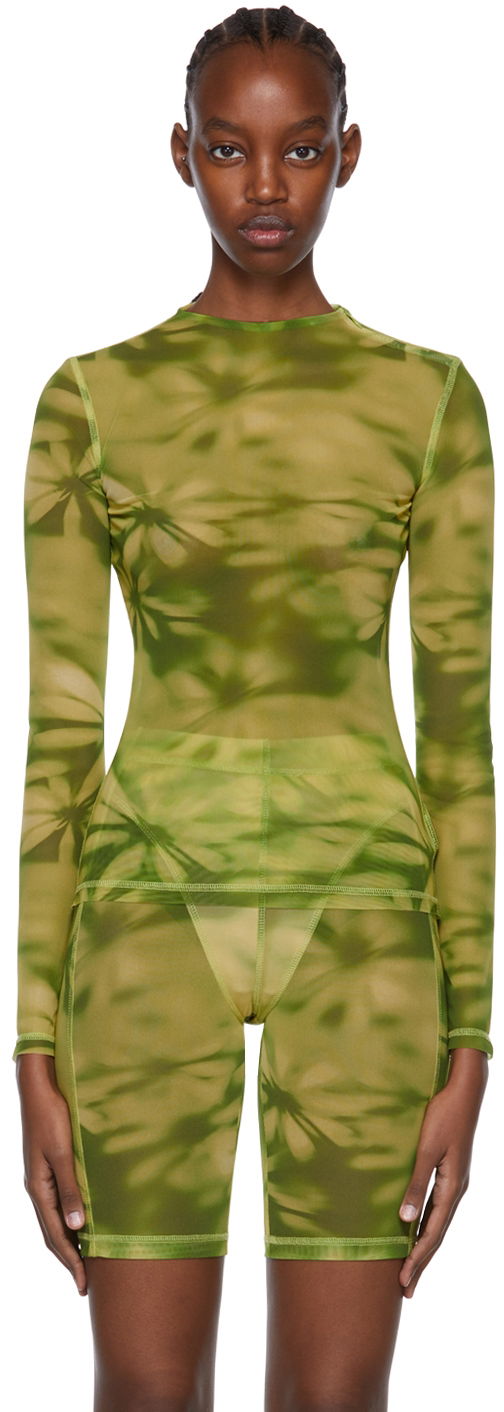 Majica MISBHV Exclusive Nylon T-Shirt Zelena | 022EX003