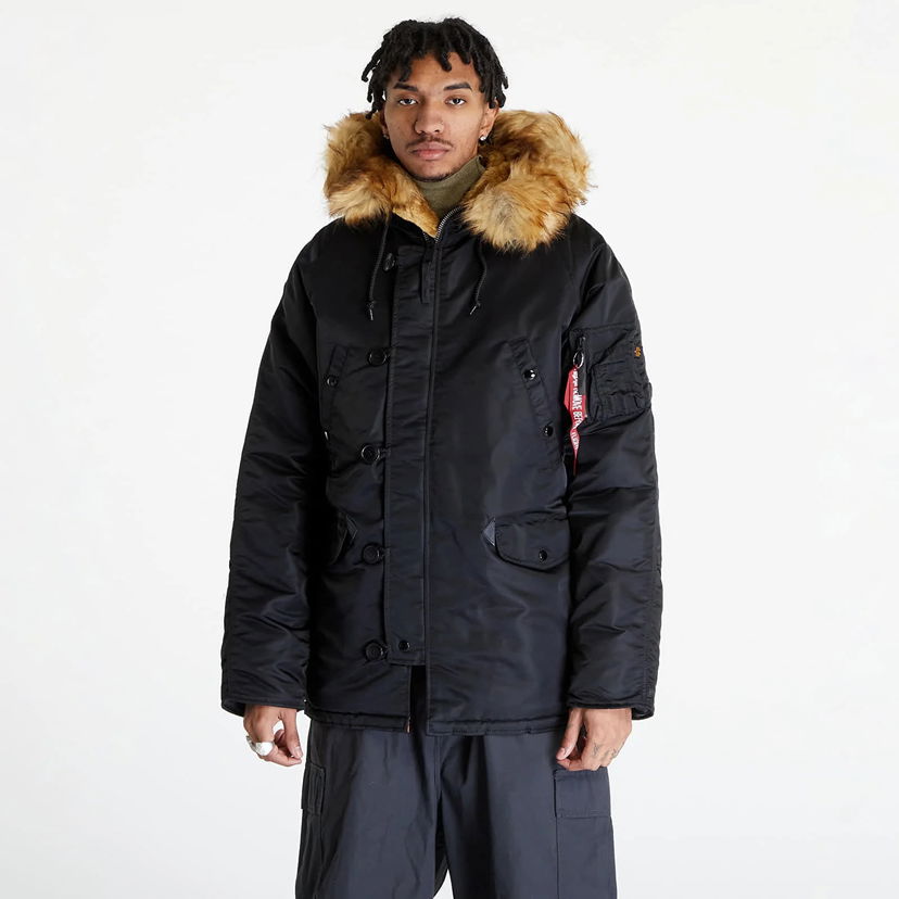 Jakna Alpha Industries N3B VF 59 Black Črna | 103141 03