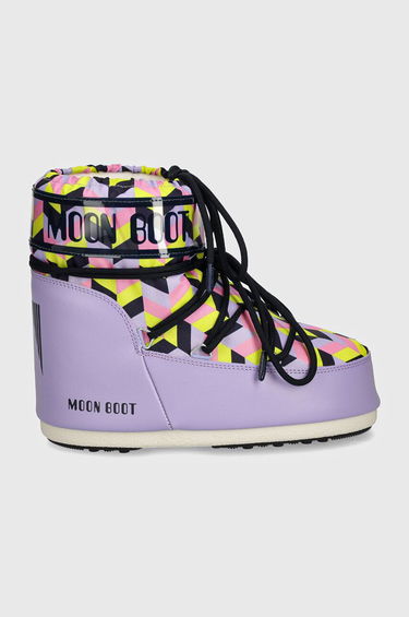 Superge in čevlji Moon Boot MB ICON LOW OPTICAL 80D1409550 JB10 Boots Lila | 80D1409550.JB10, 1