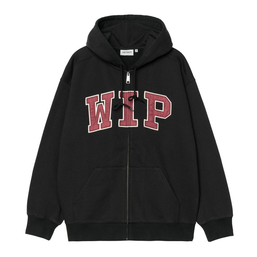 Pulover Carhartt WIP Carhartt WIP Hooded Sweat Jacket Črna | I034691_4