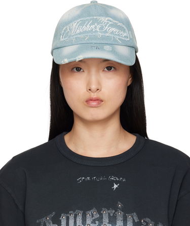 Kapa MISBHV MISBHV Forever Distressed Denim Baseball Cap Modra | 250A504, 0