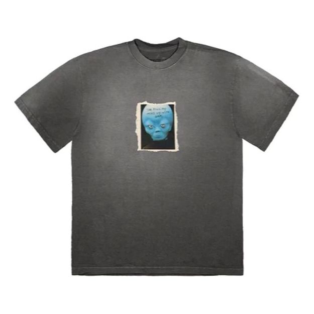 Majica Cactus Jack by Travis Scott Travis Scott Alien Graphic T-Shirt Siva | CJFN-SS43