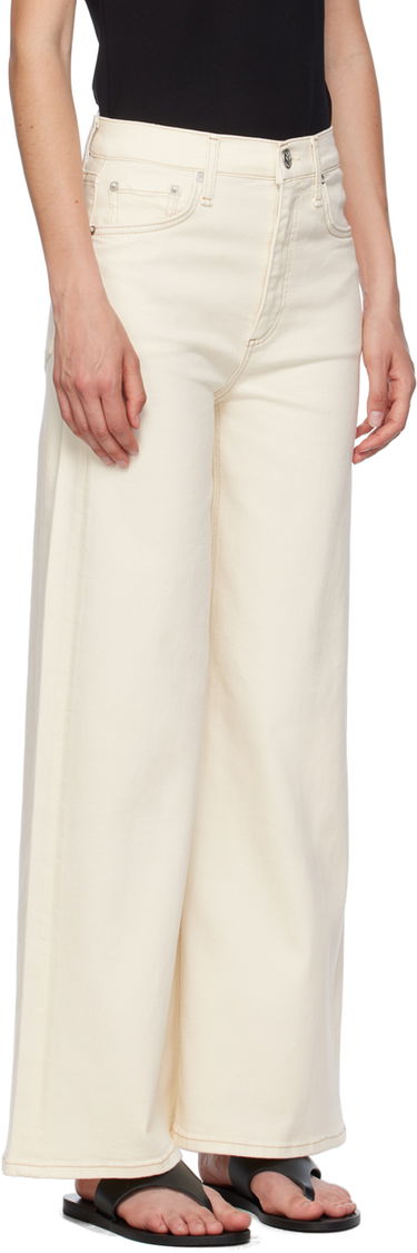 Kavbojke rag & bone Sofie Ankle Wide-Leg Jeans Bela | WDD24P2993BREC, 1