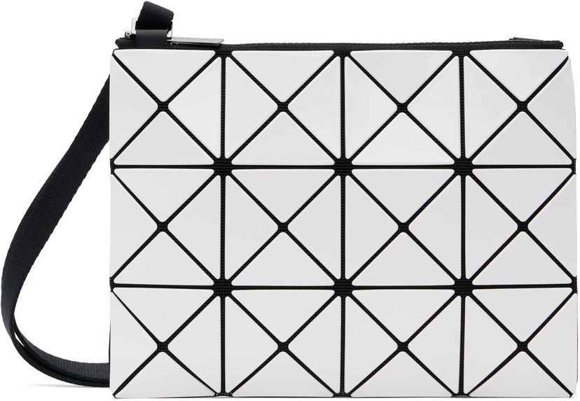 Torba za čez ramo BAO BAO ISSEY MIYAKE BAO BAO ISSEY MIYAKE Lucent Crossbody Bag Bela | BB56AG056
