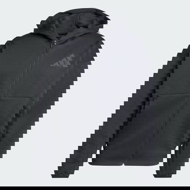 Pulover adidas Performance Z.N.E. Full-Zip Hooded Črna | JE7538, 2