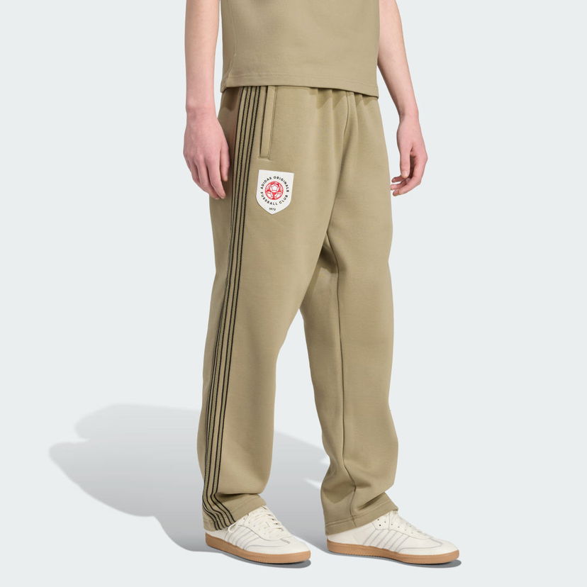 Trenirka adidas Performance Mesh Stripe Pants Bež | JX3087