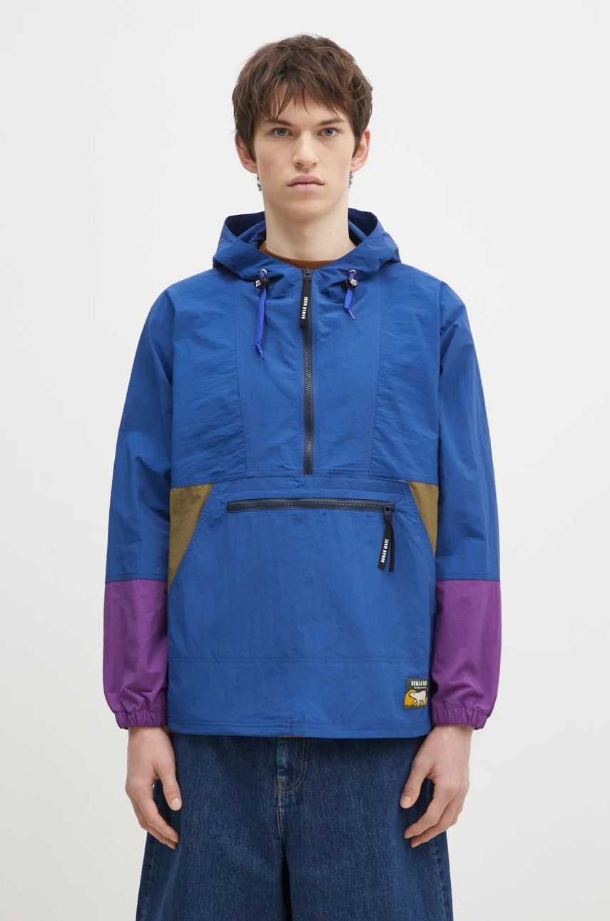 Vetrovka Human Made Anorak Parka Jacket Modra | HM28JK029, 0