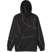 Pulover Pleasures Vein Hoodie Črna | P23W032-BLK, 1