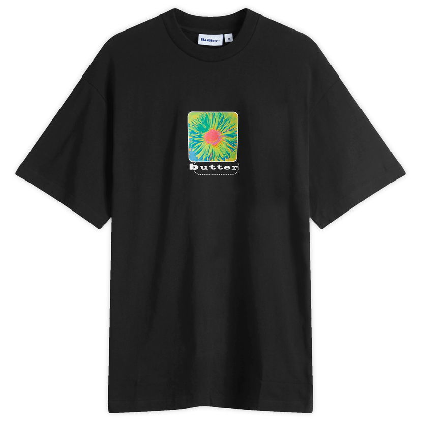 Majica Butter Goods Daisy Graphic Tee Črna | BG252115-BLK