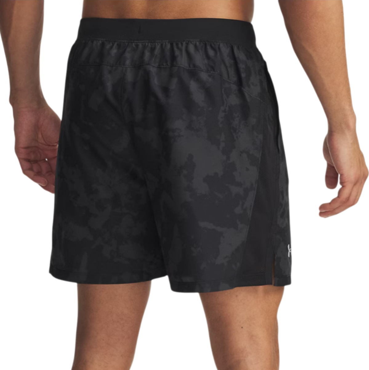 Kratke hlače Under Armour Under Armour UA Launch 7" Print Shorts Črna | 1382621-016, 1