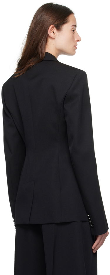 Jakna The Attico The Attico Peaked Lapel Blazer Črna | 241WCG61 W046, 2