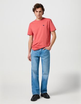 Majica Wrangler Wrangler Sign Off Tee Rdeča | 112362687:XXL