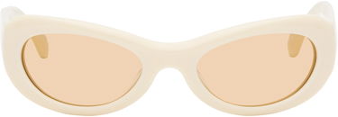 Sončna očala Port Tanger Port Tanger Khilna Sunglasses Bela | SSENSE Exclusive Oval, 0