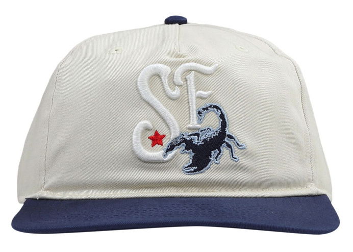 Kapa Jordan Solefly Unstructured Cap Midnight Navy/Fossil Bež | FQ7744-203, 0