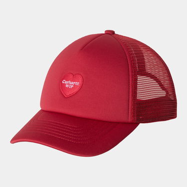 Kapa Carhartt WIP Carhartt WIP Heart Patch Trucker Cap Rdeča | I035250_3, 0