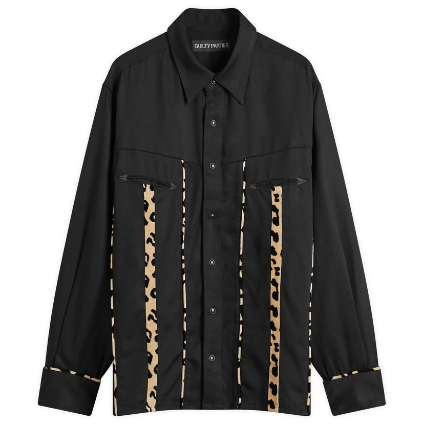 Srajce WACKO MARIA Western Črna | 24FW-WMS-WS03-BLK