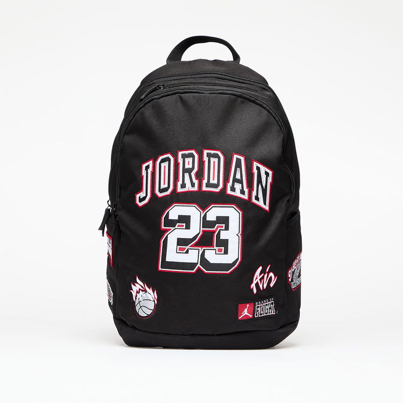 Nahrbtnik Jordan Jordan Backpack Black/ Gym Red Universal Črna | 9A0846-KR5