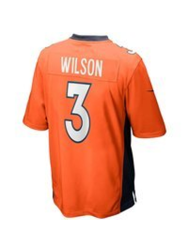 Dres Nike NFL Denver Broncos Russell Wilson Game Jersey Oranžna | 67NM-DVGH-8WF-8Z0