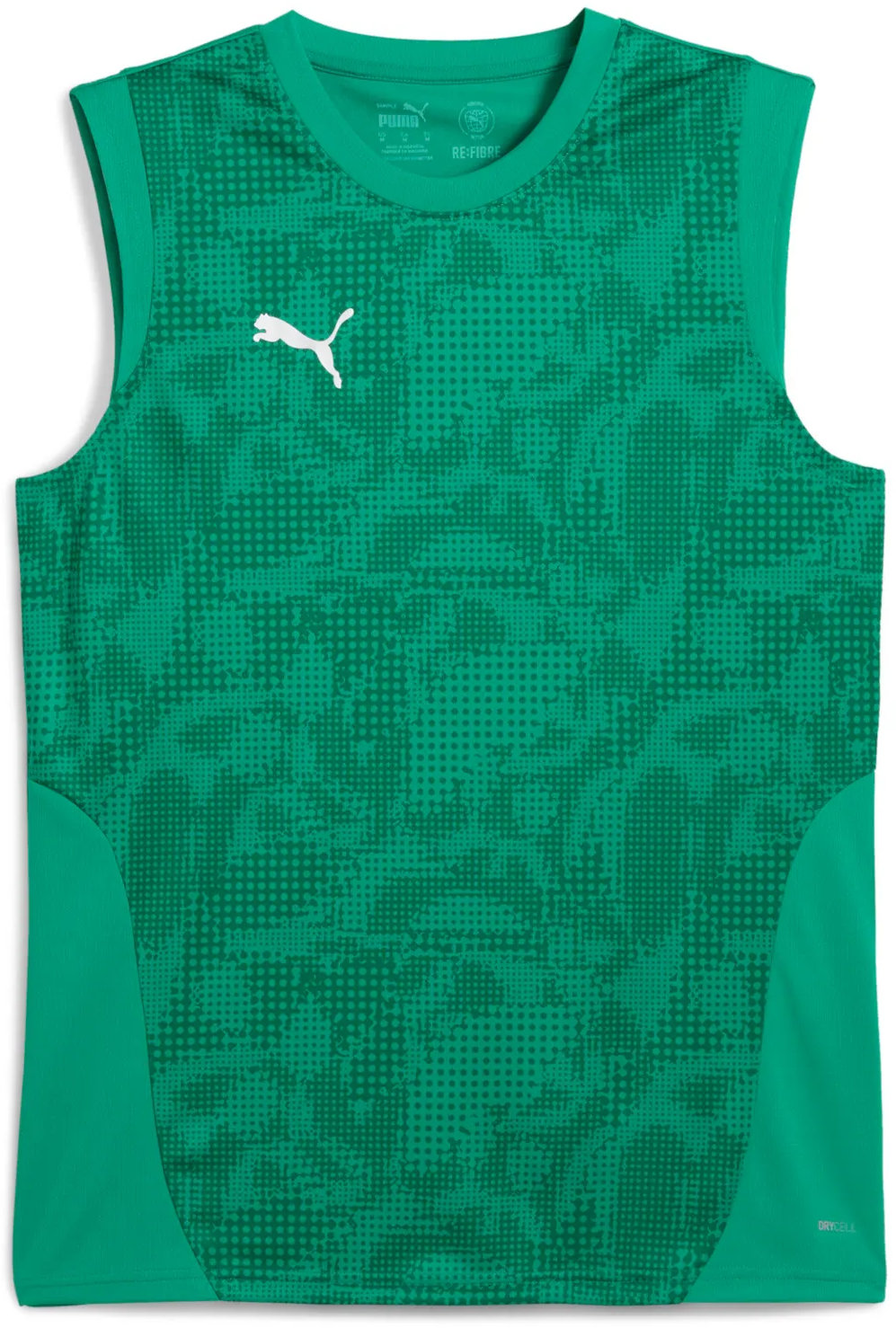 Majica brez rokavov Puma Puma teamCUP Training Sleeveless Jersey Zelena | 659168-05, 0
