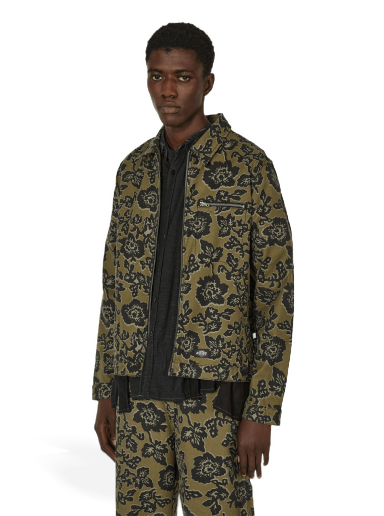 Jakna Dickies Desert Floral Eisenhower Jacket Zelena | DK0A4YVI H431