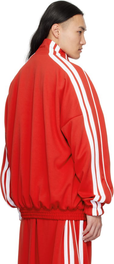 Trenirka VETEMENTS Vetements Oval Logo Gym Track Jacket Rdeča | UA66JA360R, 2