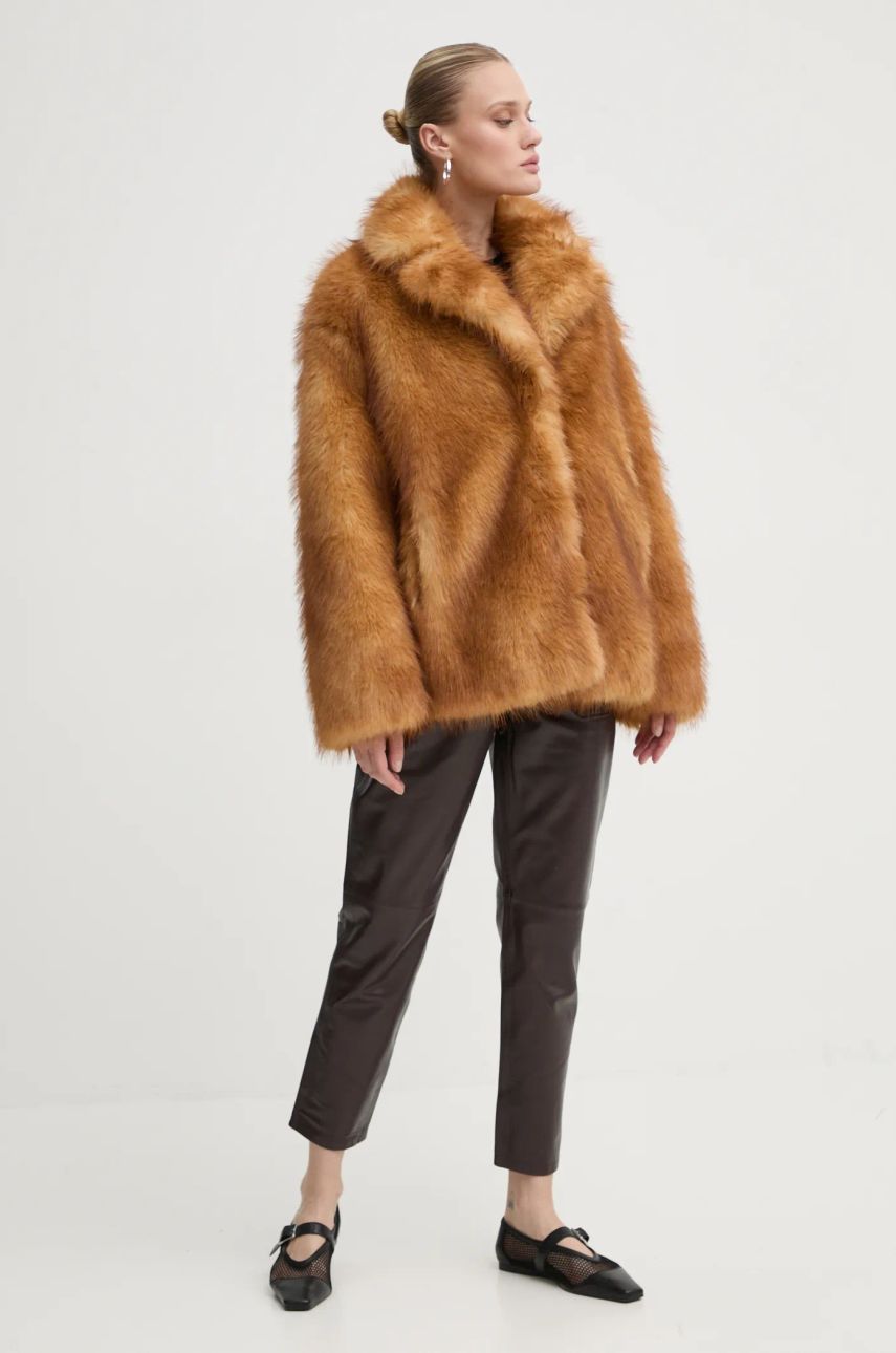 Plašči STAND STUDIO Stand Studio Janice Faux Fur Jacket Rjava | 61239.9156, 1