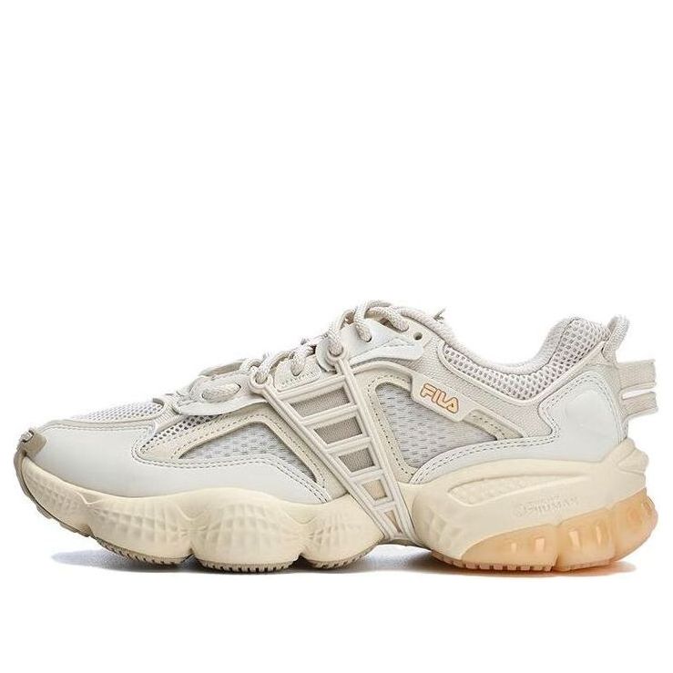 Superge in čevlji FILA Ladder Cream White Orange Bela | F12W322101FWA