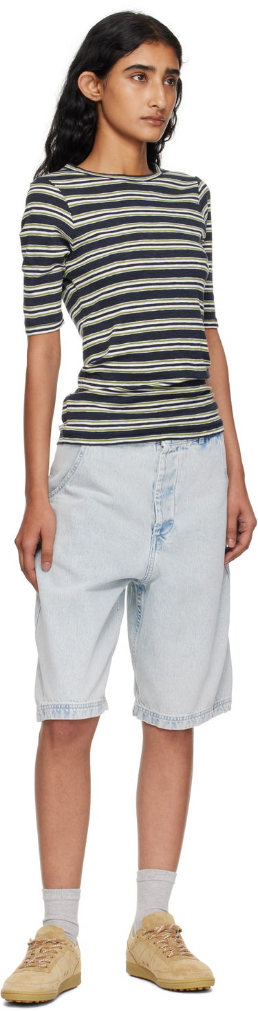 Majica YMC YMC Striped Tee Mornarica | Q6YMK, 3