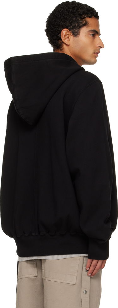 Pulover Rick Owens DRKSHDW Penta Oversized Hoodie Črna | DU02E7262 FEP3P, 2
