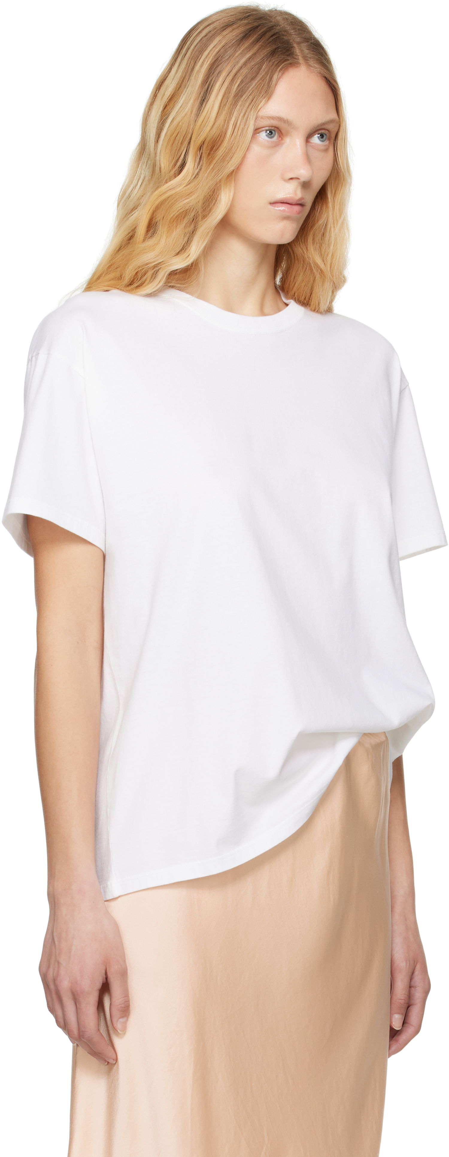 Majica The Row The Row Nadina T-Shirt Bela | 8738-K636, 1