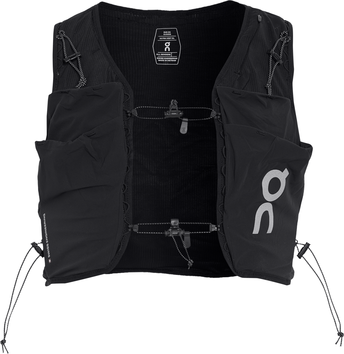 Nahrbtnik On Running Ultra Vest 10L + 2 flasks Črna | 2ud30020553, 0