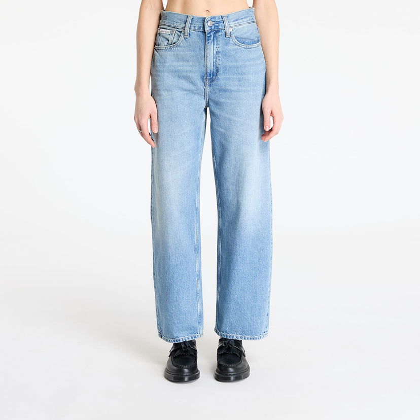 Kavbojke CALVIN KLEIN Calvin Klein Jeans Barrel Leg Jeans W25/L32 Modra | J20J225604 1A4