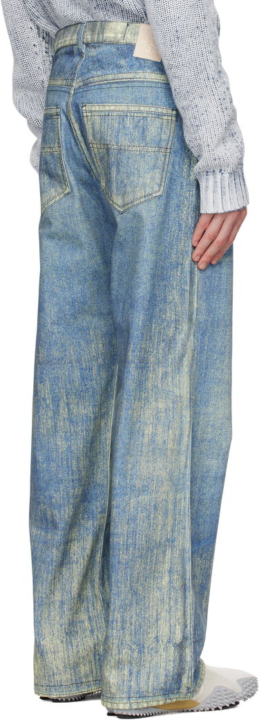 Kavbojke Camper Camperlab Paint Print Jeans Modra | AU00022-002, 2