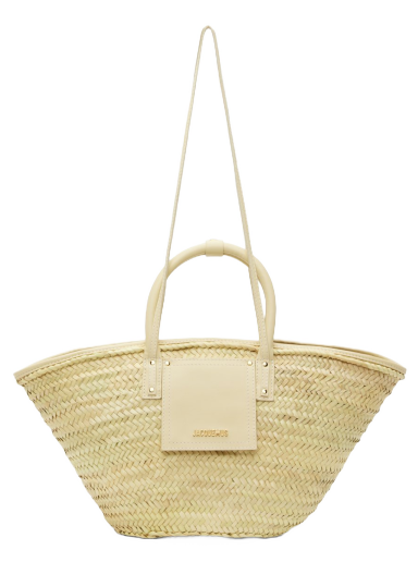 Tote bag Jacquemus 'Le Panier Soli' Tote Bag Bež | 23E223BA045-3060
