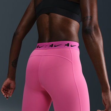Pajkice Nike A'ja Wilson A'symmetric Mid-Rise Single-Leg Basketball Leggings Roza | HQ6455-684, 2