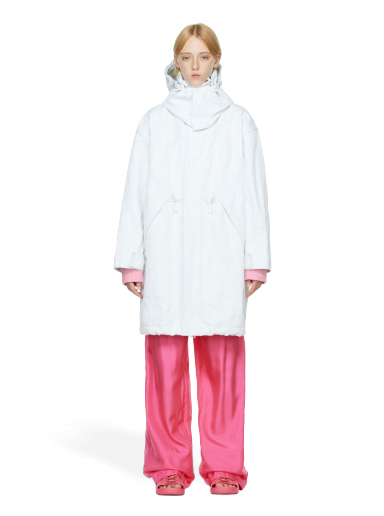 Parka Bottega Veneta Cotton Parka Bela | 704955 V1V60