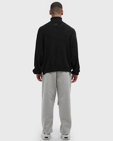 Pleteni pulover Fear of God Essentials Waffle Turtleneck Črna | 192BT246140F-001, 1