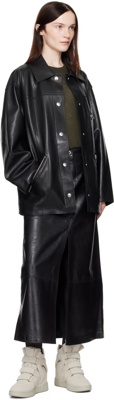 Jakna STAND STUDIO Stand Studio Elisia Leather Jacket Črna | 66383-7800, 3