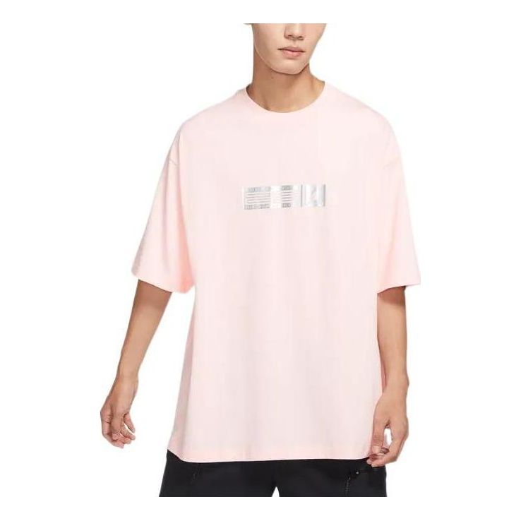 Majica Jordan Jordan Round Neck Short Sleeve T-Shirt Roza | DX4251-610
