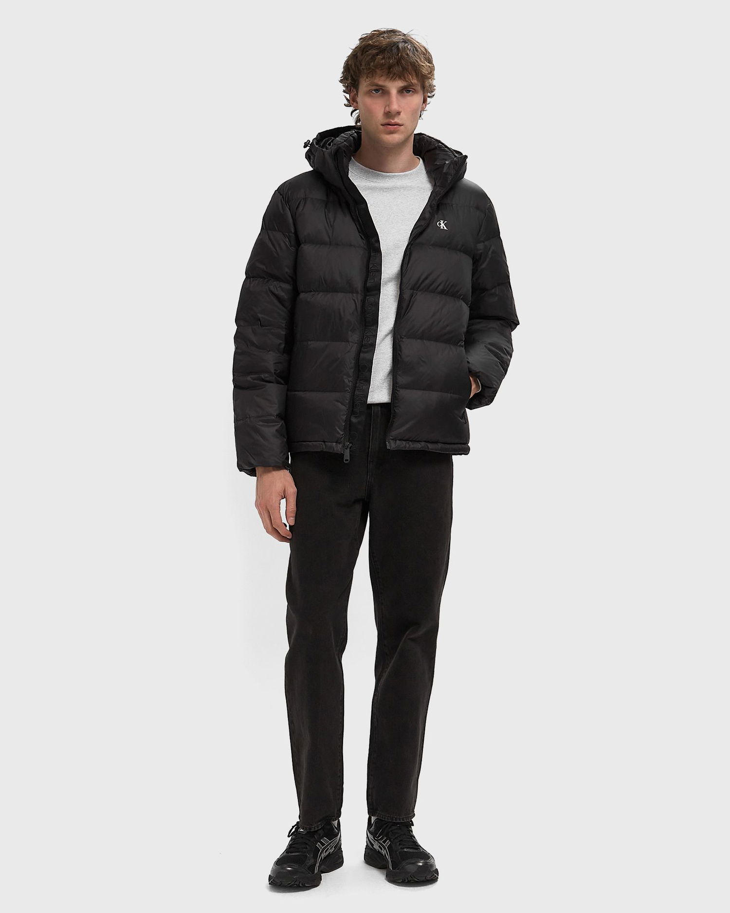 Puhovka CALVIN KLEIN Calvin Klein Zip-Off Hood Down Puffer Jacket Črna | LV04RC518GUB1, 1