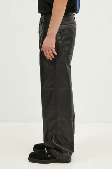 Hlače Pleasures Latex Formula Trousers Črna | P24F039, 1