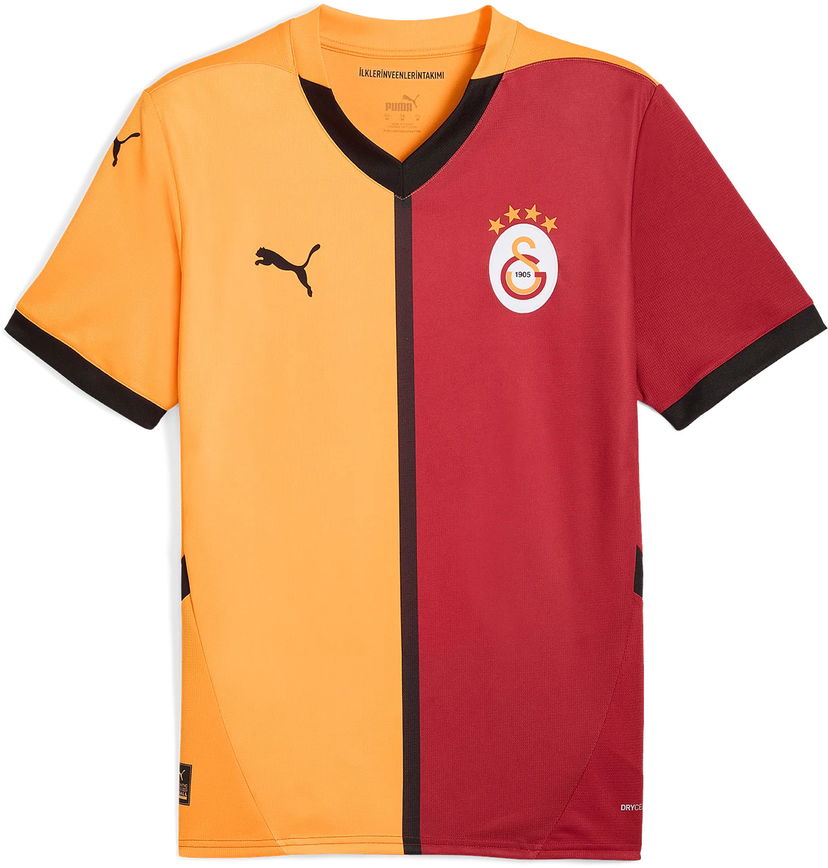 Dres Puma Galatasaray SK Home Jersey Replica w/o sponsor 2024/25 Oranžna | 779650-01