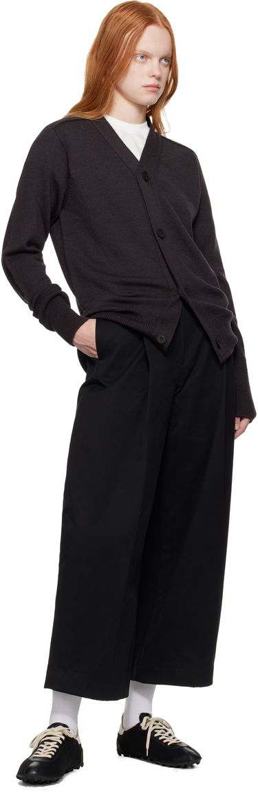 Pleteni pulover Studio Nicholson Studio Nicholson Conan Knit Cardigan Rjava | CONAN SN - 1500, 3