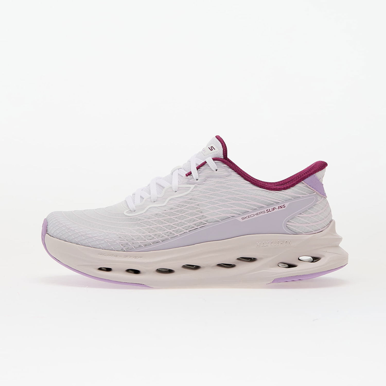 Superge in čevlji Skechers Max Cushioning Glide-Step Bela | 129404-WLV, 0